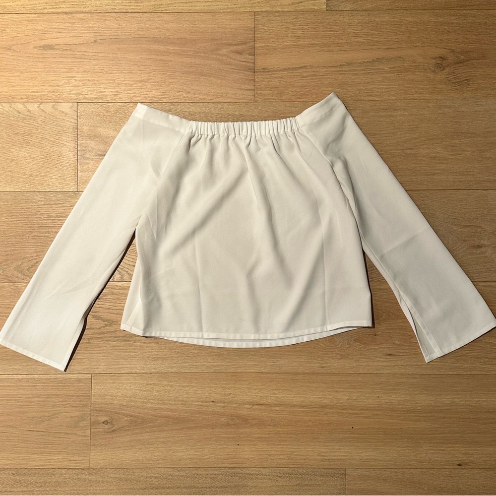 Reformation Women's Off The Shoulder Byron Blouse - Picture 6 of 8